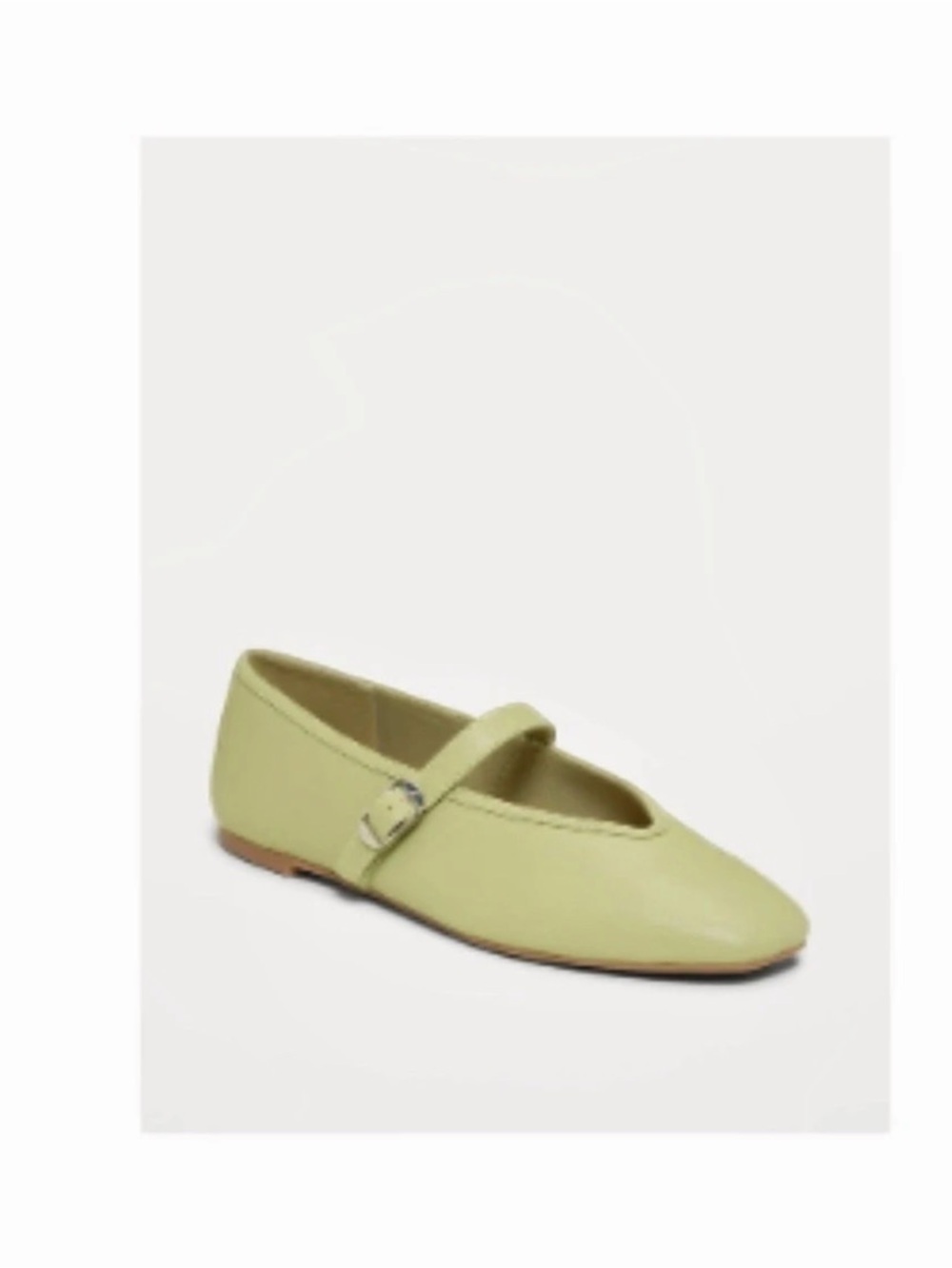 Old Navy Mary Jane Ballet Flats in Pistachio New 8 1/2